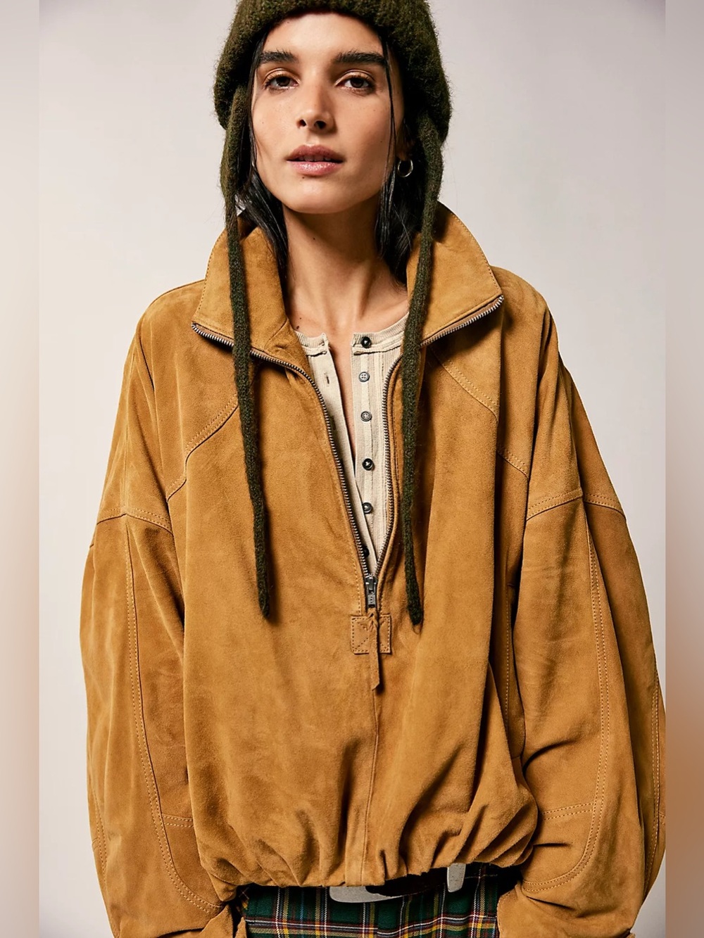 Free People We The Free Sonny Suede Pullover M NWT $698